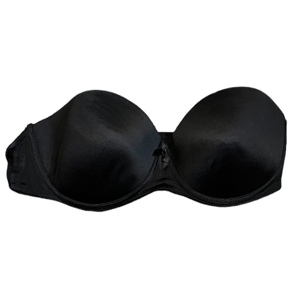 Women’s Forever 21 Strapless Bra Size 34D Black - Picture 3 of 3